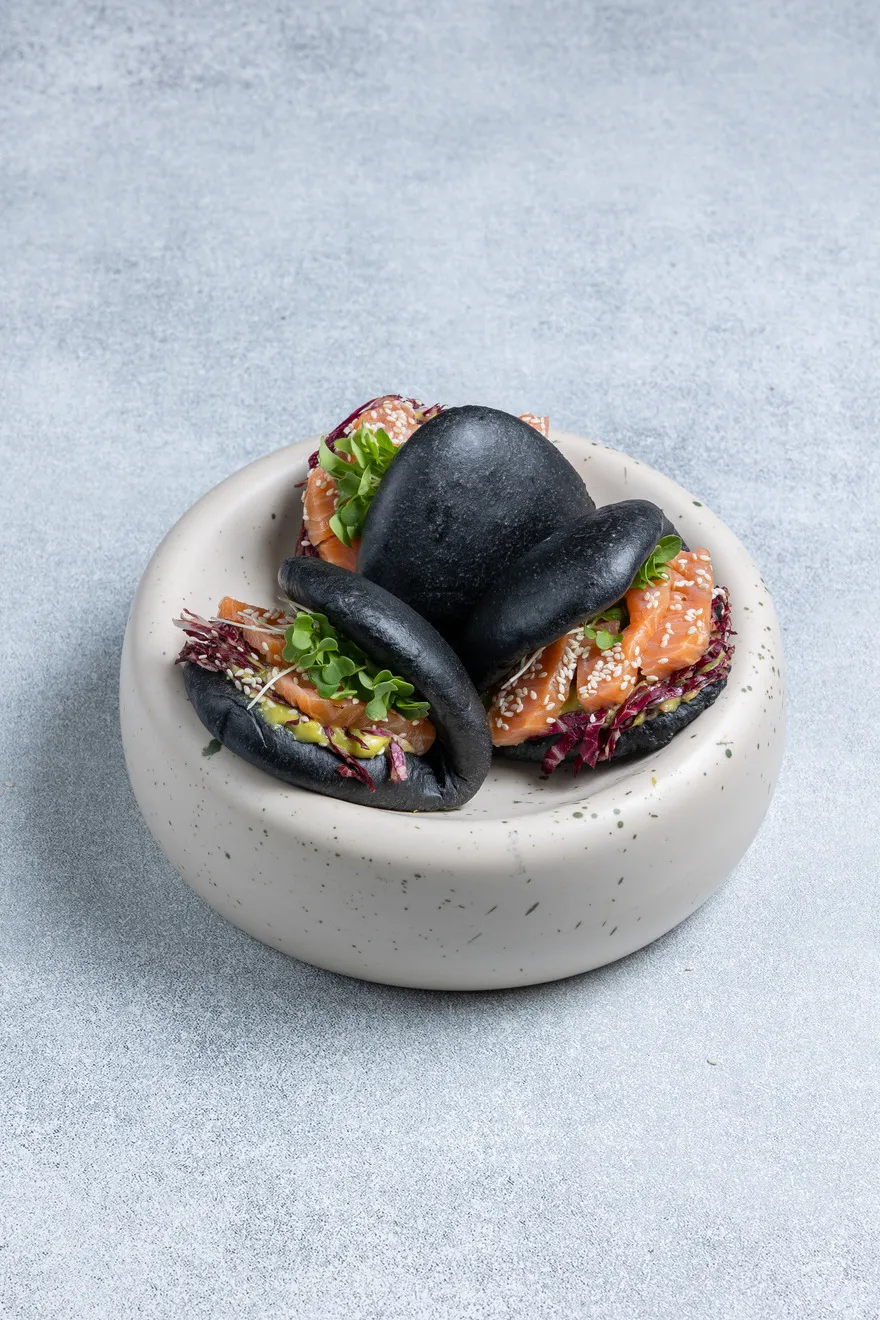 Black Bao Buns 